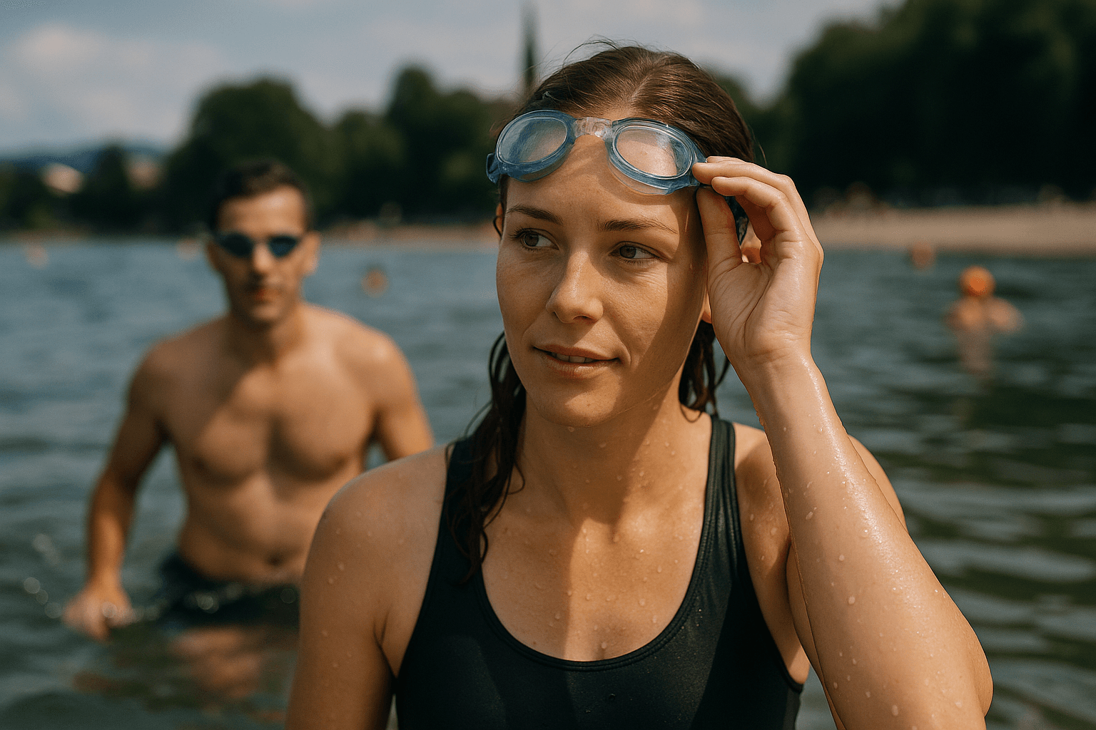 Baden mit Kontaktlinsen – unterschätzte Gefahr für Ihre Augen